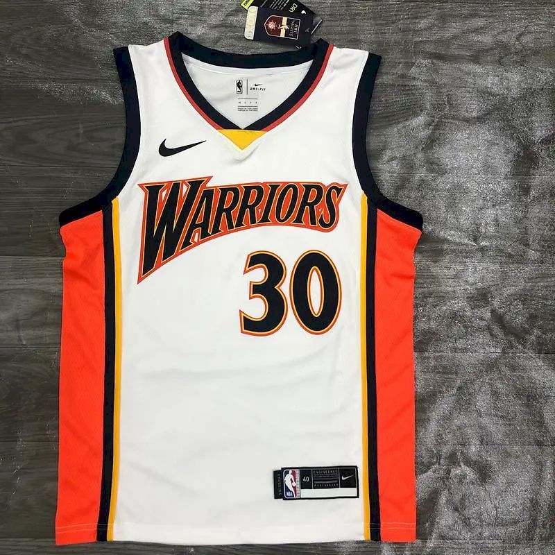 Camisa Swingman Throwback Branca Masculina Klay Thompson – Edição Clássicos Retrô