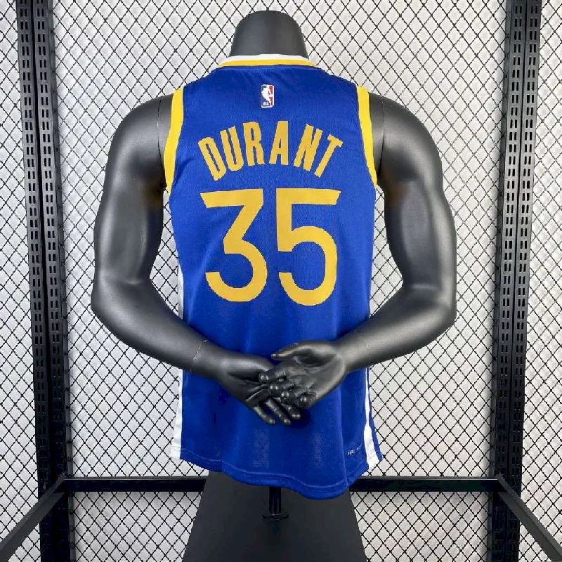 Camisa azul reserva masculina Kevin Durant