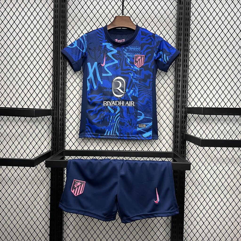 Terceiro uniforme infantil do Atlético de Madrid 2024/25
