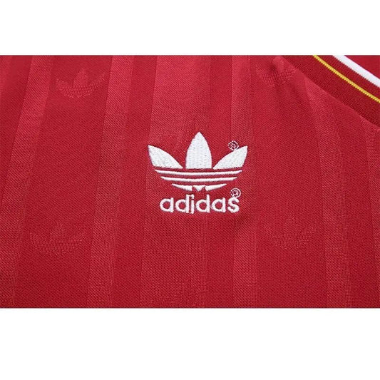 Camisa retrô de mangas compridas do Liverpool 1985/87 Home