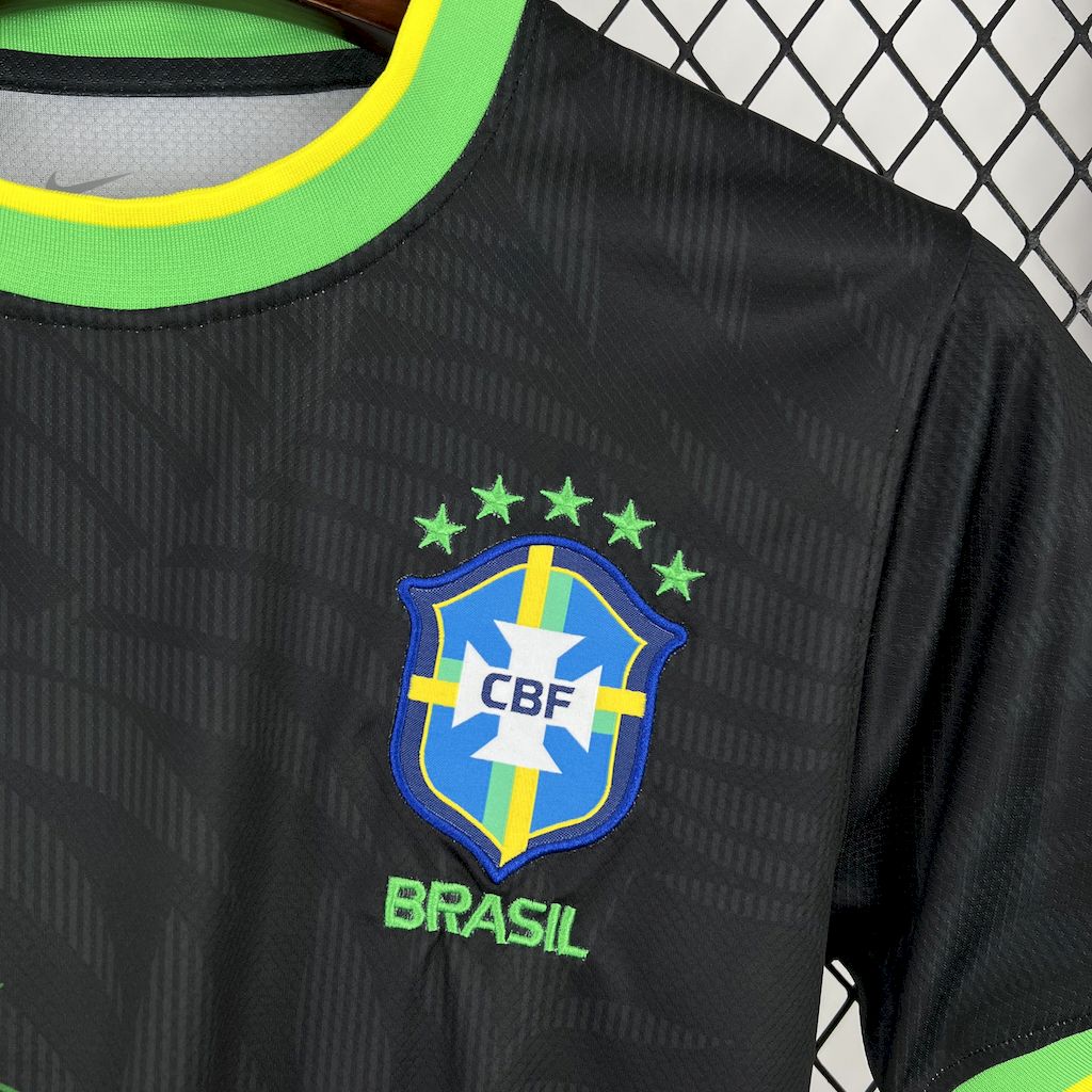 Brazil 2025/26 Dove Edition Black Jersey
