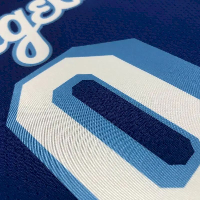 Camisa Masculina Russell Westbrook Royal Retro Classics 2020-21 Swingman Player Version – Edição Clássica