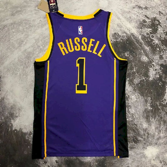 Camisa masculina D'Angelo Russell roxa – Edição Statement