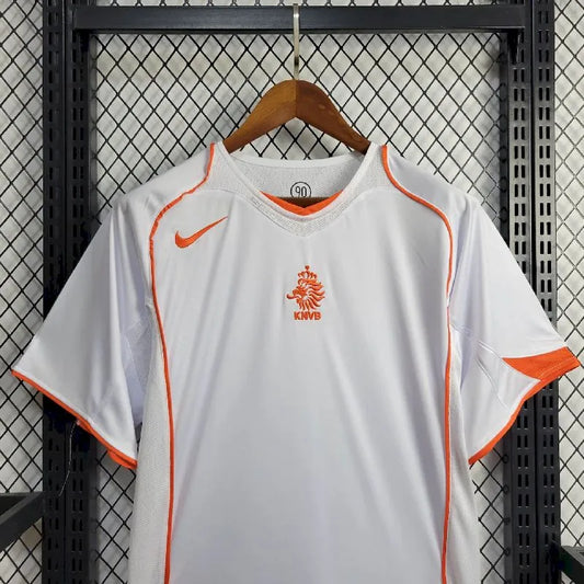 Camisa retrô reserva da Holanda 2004