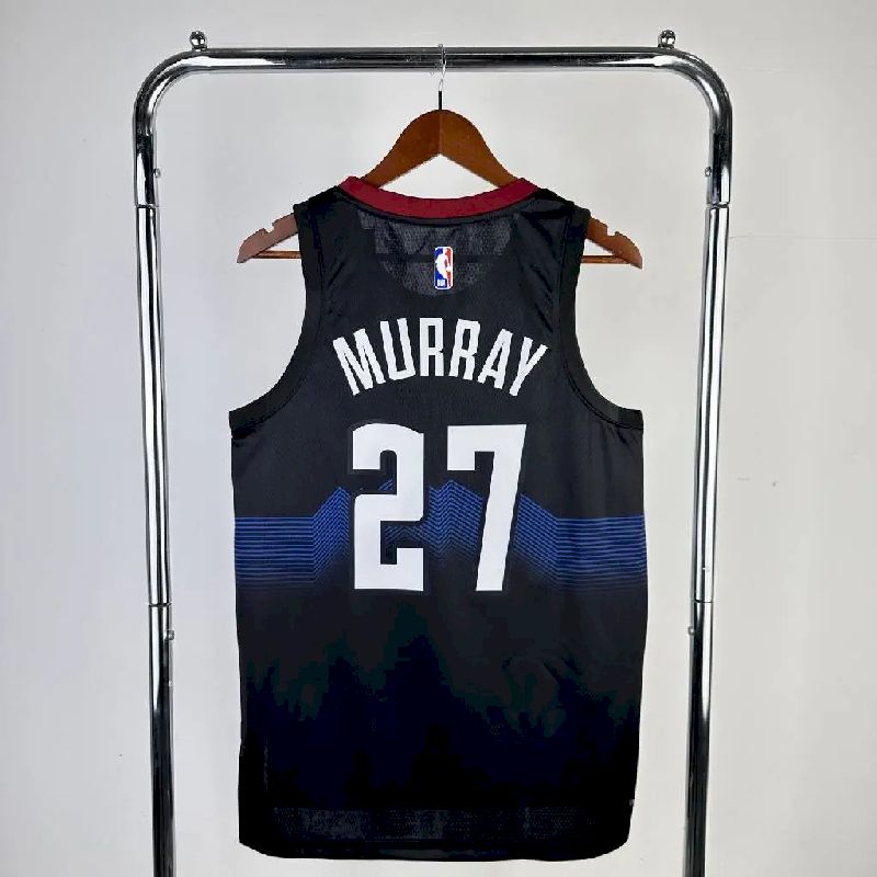 Denver Nuggets 2024/25 City Edition Black Color MURRAY#27