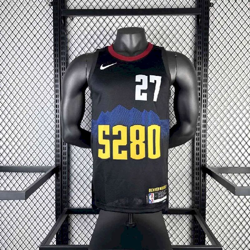 Denver Nuggets 2024/25 City Edition Black Color MURRAY#27