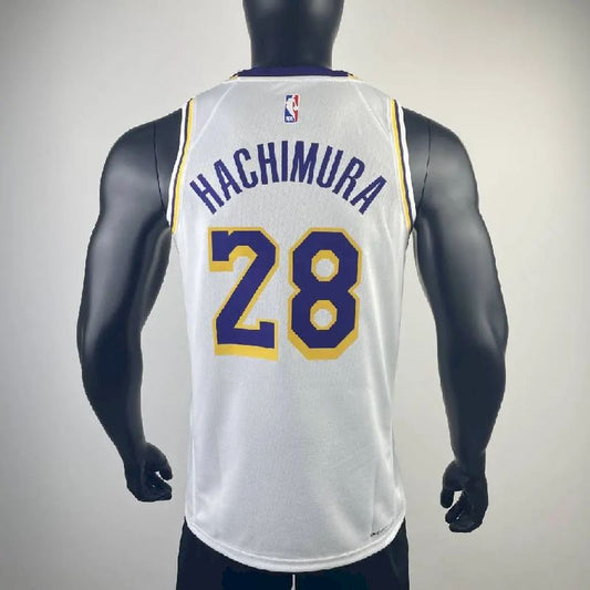 Camisa branca masculina Rui Hachimura