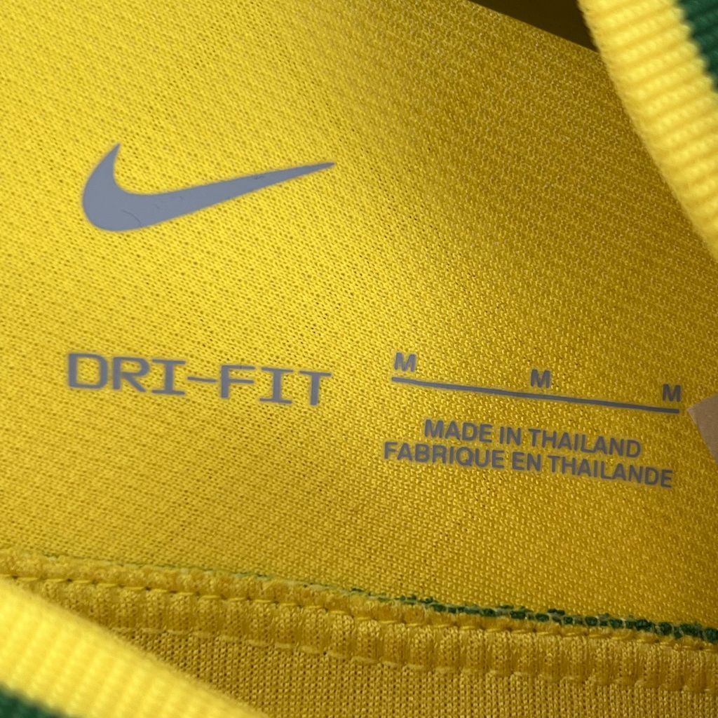 Camisa retrô do Brasil 1998
