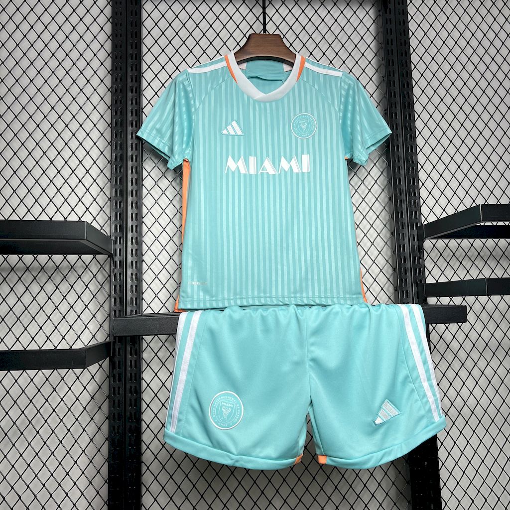 Inter Miami 2024/25 Third Away Kids Kit