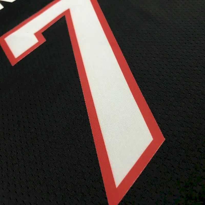 Camisa preta masculina Kyle Lowry Team – Edição City do 75º aniversário