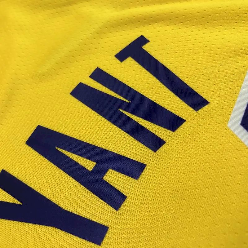 Men’s Kobe Bryant Yellow Team Jersey – 75th Anniversary Edition