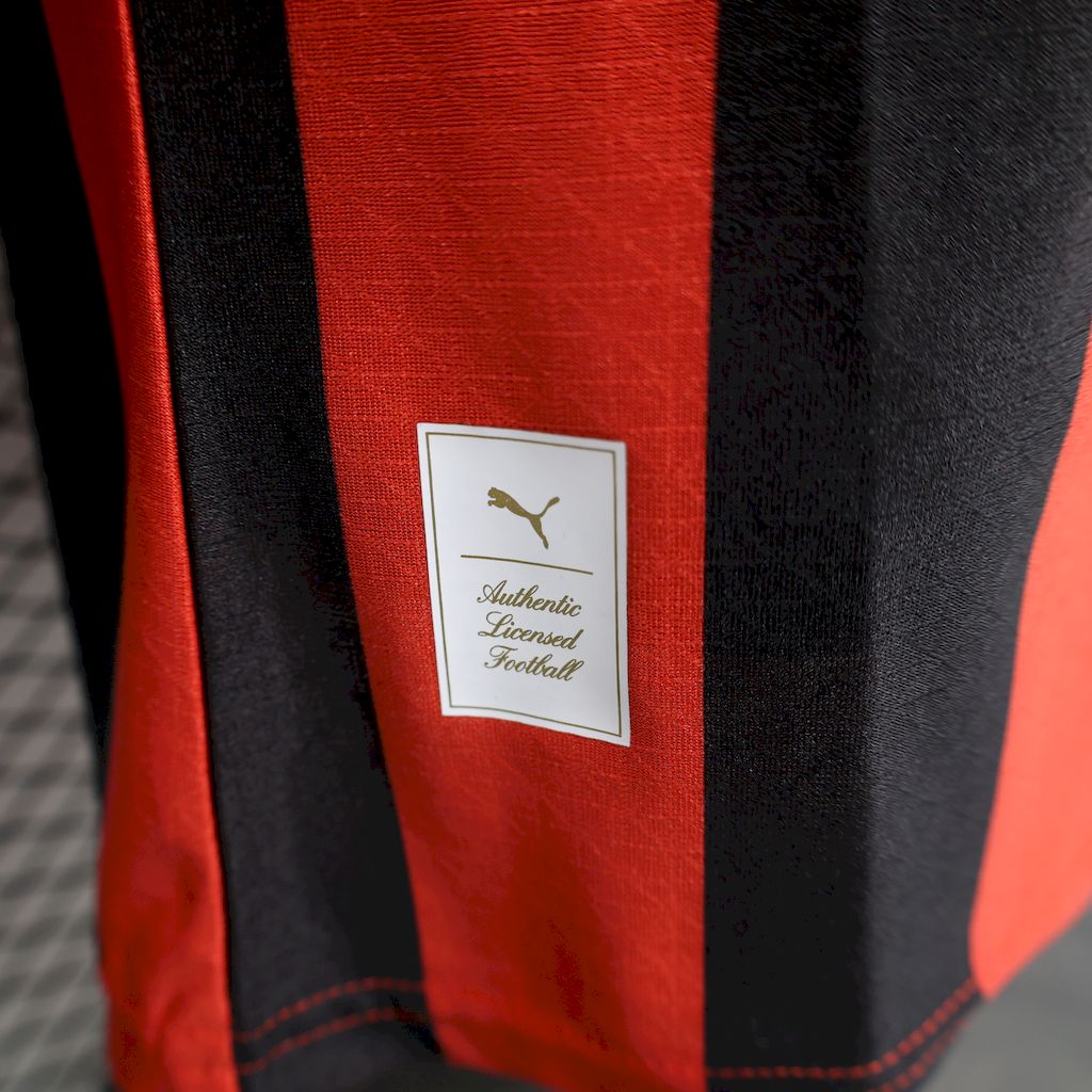 AC Milan 2024/25 125th Anniversary Edition Retro Long Sleeves Jersey Player Version