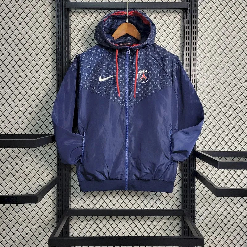 Paris Saint-Germain Co branded LV 2023-24 Player Windbreaker