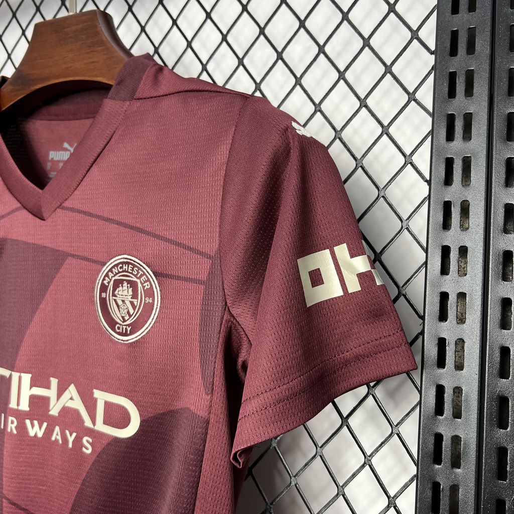 Kids Manchester City 2024/25 Third Kit