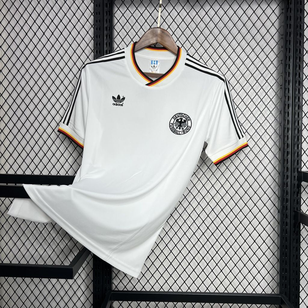 Camisa retrô da Alemanha de 1986