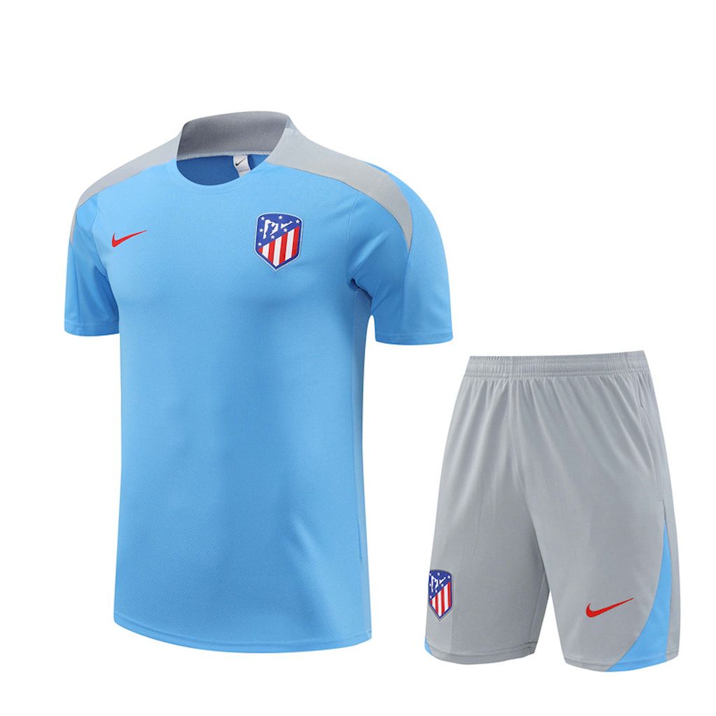Camisa de treino adulto + shorts do Atlético de Madrid 2024/25 14001