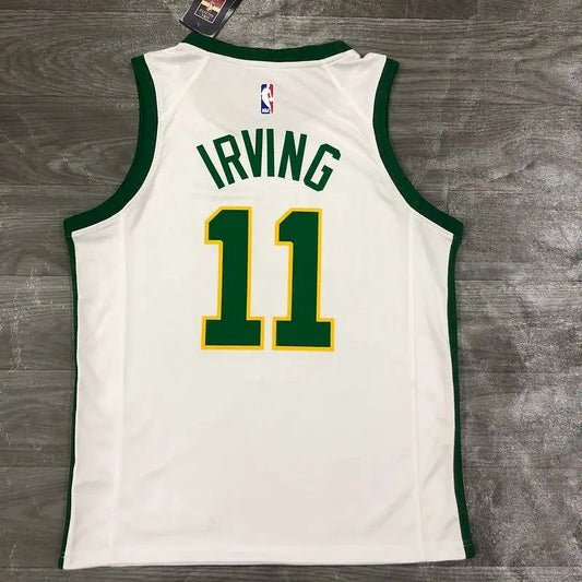 Camisa Kyrie Irving Branca Versão Jogador Masculina – Edição City