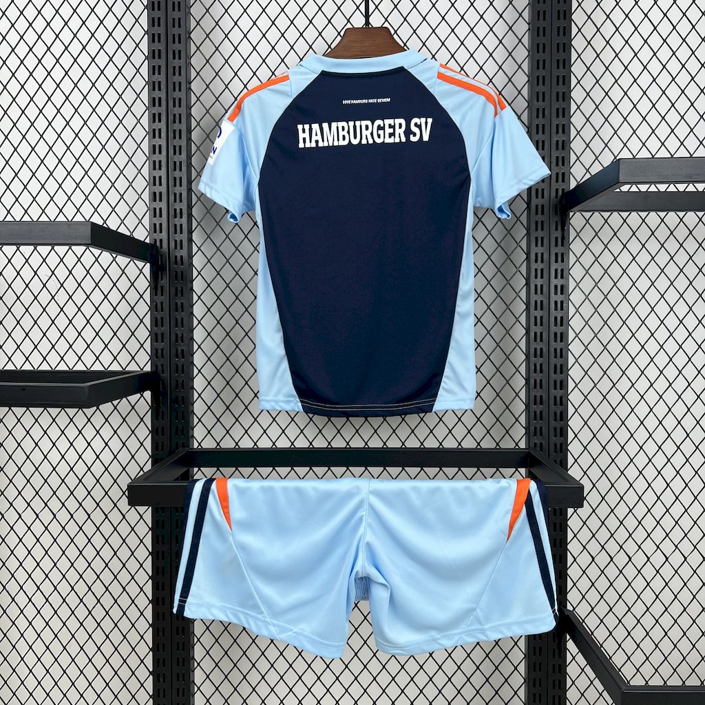 Hamburger SV 2024/25 Pre-Match Special Shirt Kids Kit