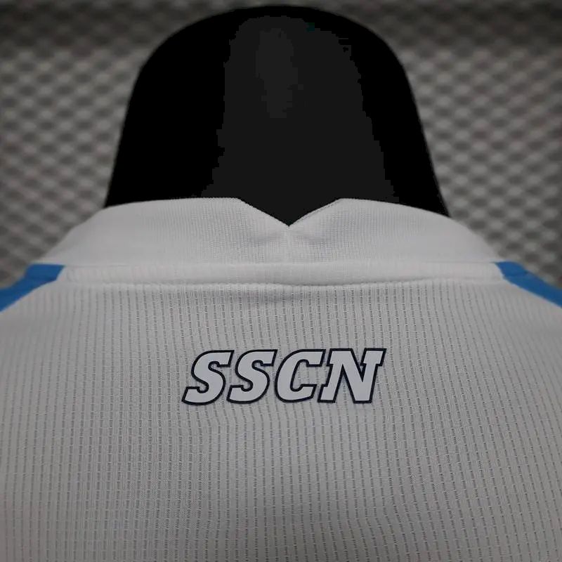 Napoli 2023/24 Champion Edition Jersey Player Version White 2