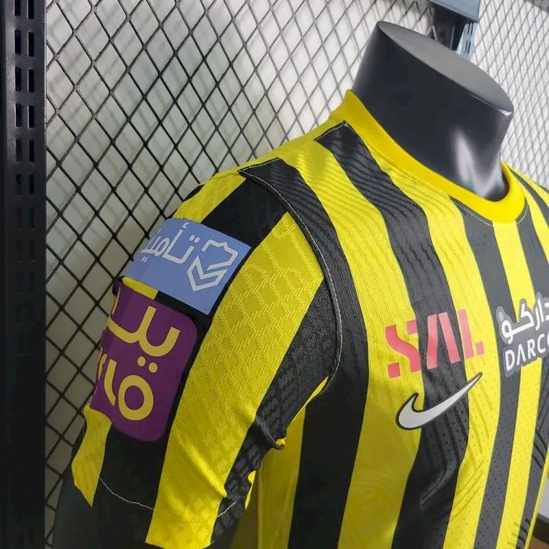 Al-Ittihad Club 2022/23 Home Jersey Player Version