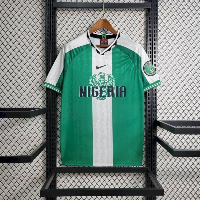 Camisa retrô da Nigéria de 1996
