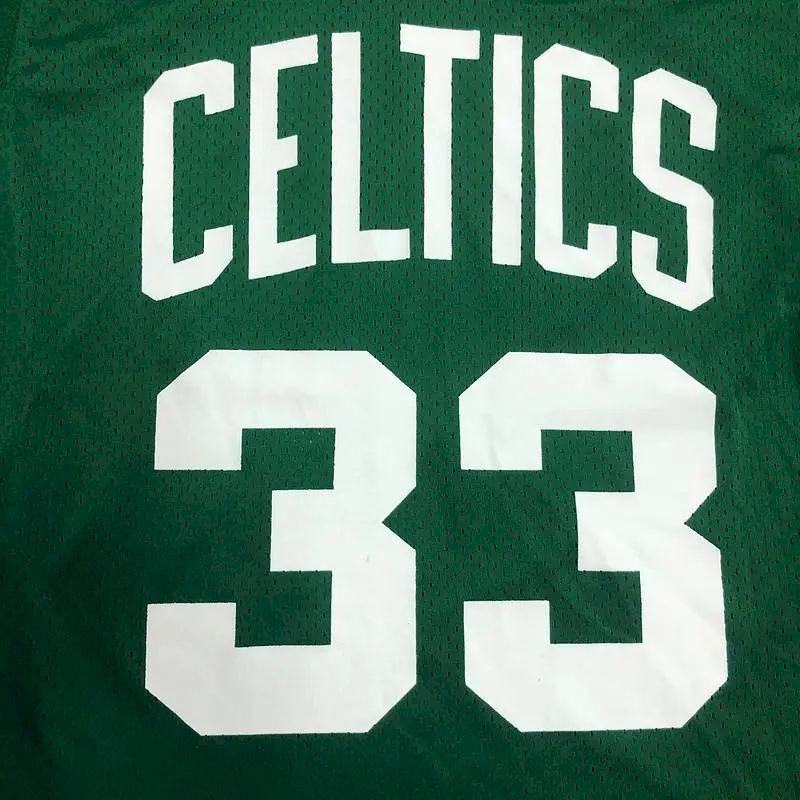Larry Bird Men’s Green Player Jersey – Throwback Edition