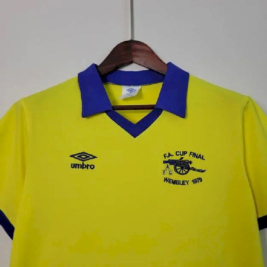 Camisa retrô reserva do Arsenal 1971/79
