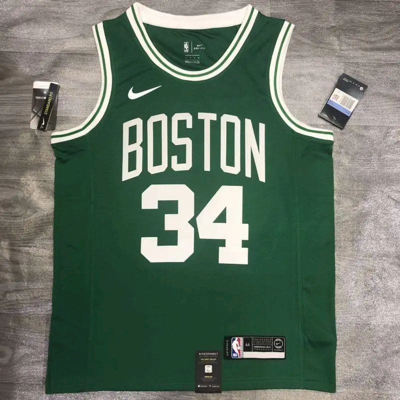 Camisa Paul Pierce Masculina Verde Versão Jogador - Edição Ícone