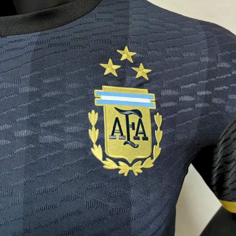 Argentina 2023/24 Special Edition Jersey Player Version Black