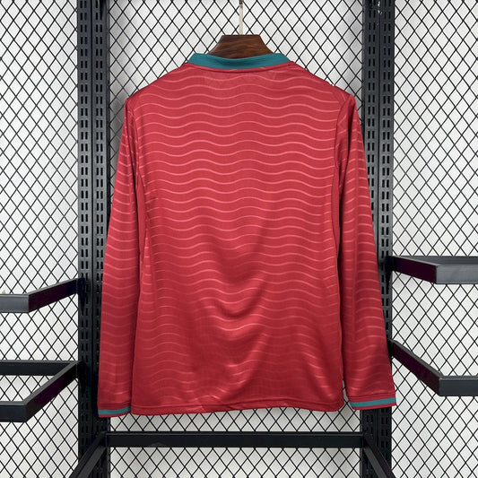 Men's Portugal 2026 World Cup Home Long Sleeve Jeresy