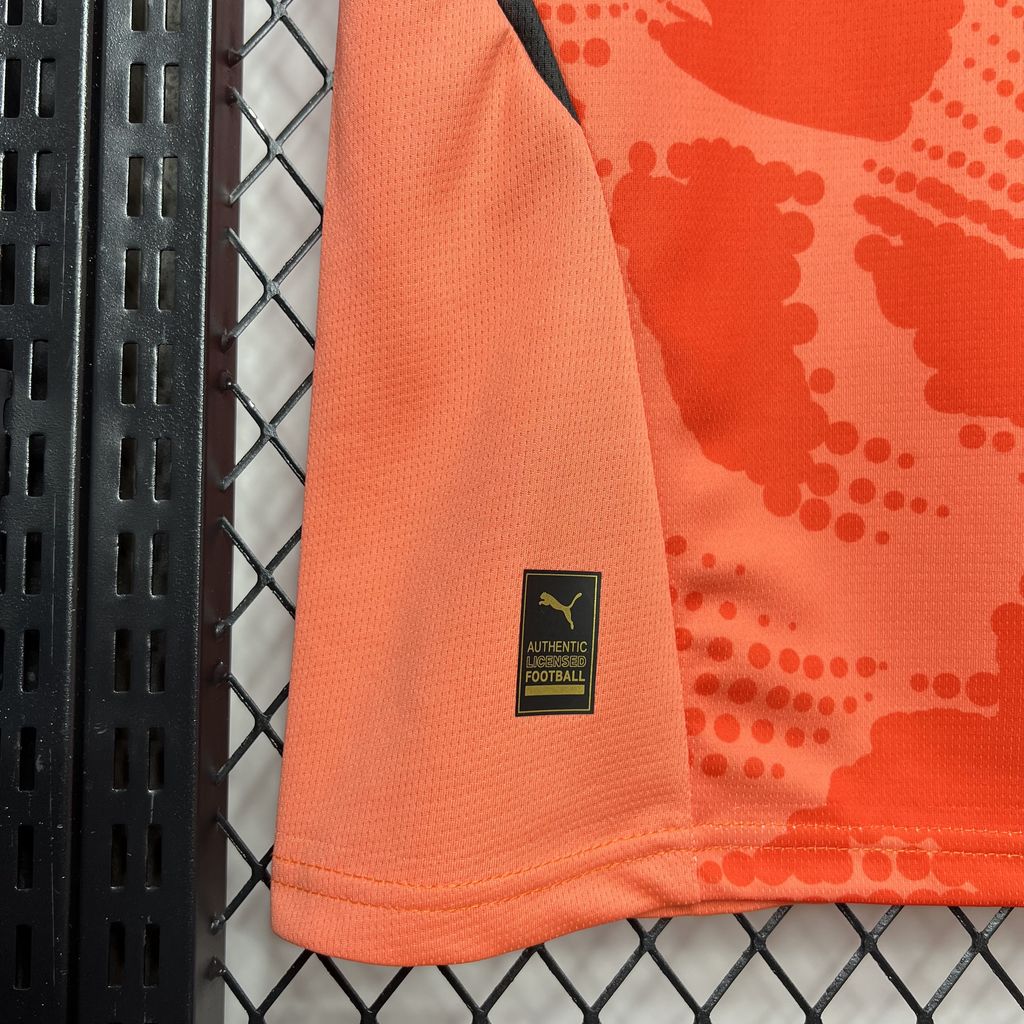 Manchester City 2024/25 Jersey Orange Color