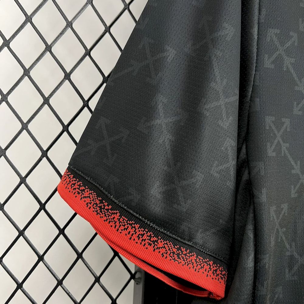 AC Milan 2025/26 Co-Branded Black Edition Jersey