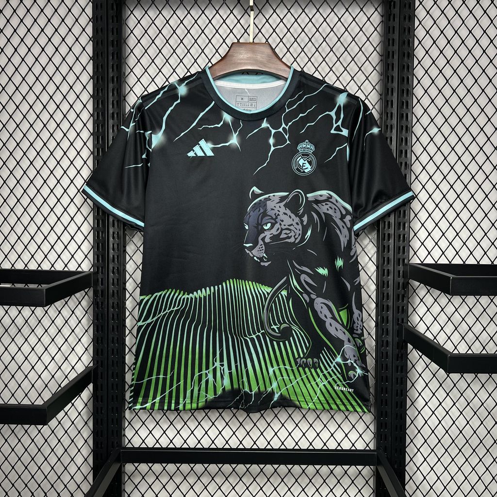 Real Madrid 2024/25 Special Edition Black And Green Jersey