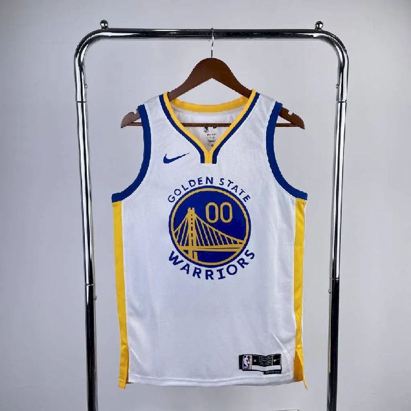 Camisa branca masculina Jonathan Kuminga