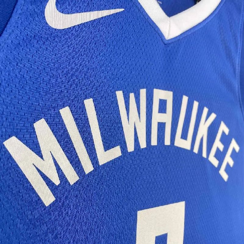 Camisa Damian Lillard Azul Masculina 2023 – Edição City