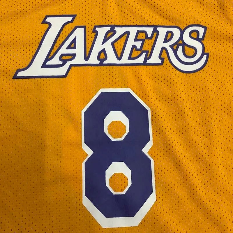 Kobe Bryant Men’s Yellow Player Jersey – Throwback Edition
