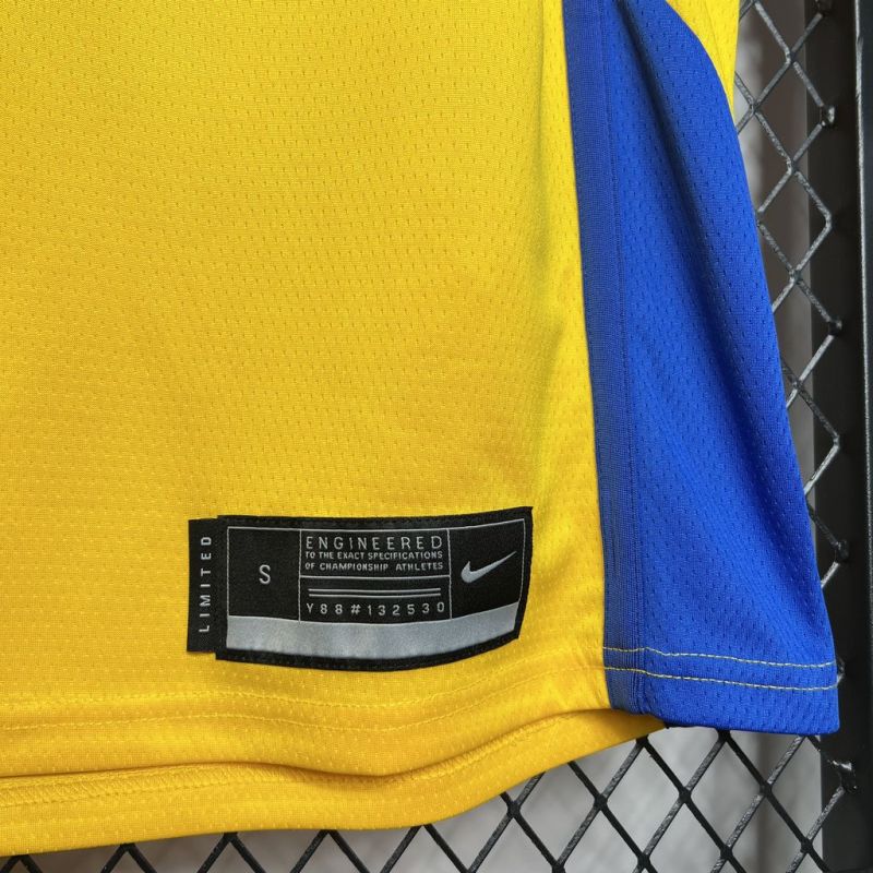 Brazil 2024/25 Caboclo#50 Home Basketball Jersey National Team