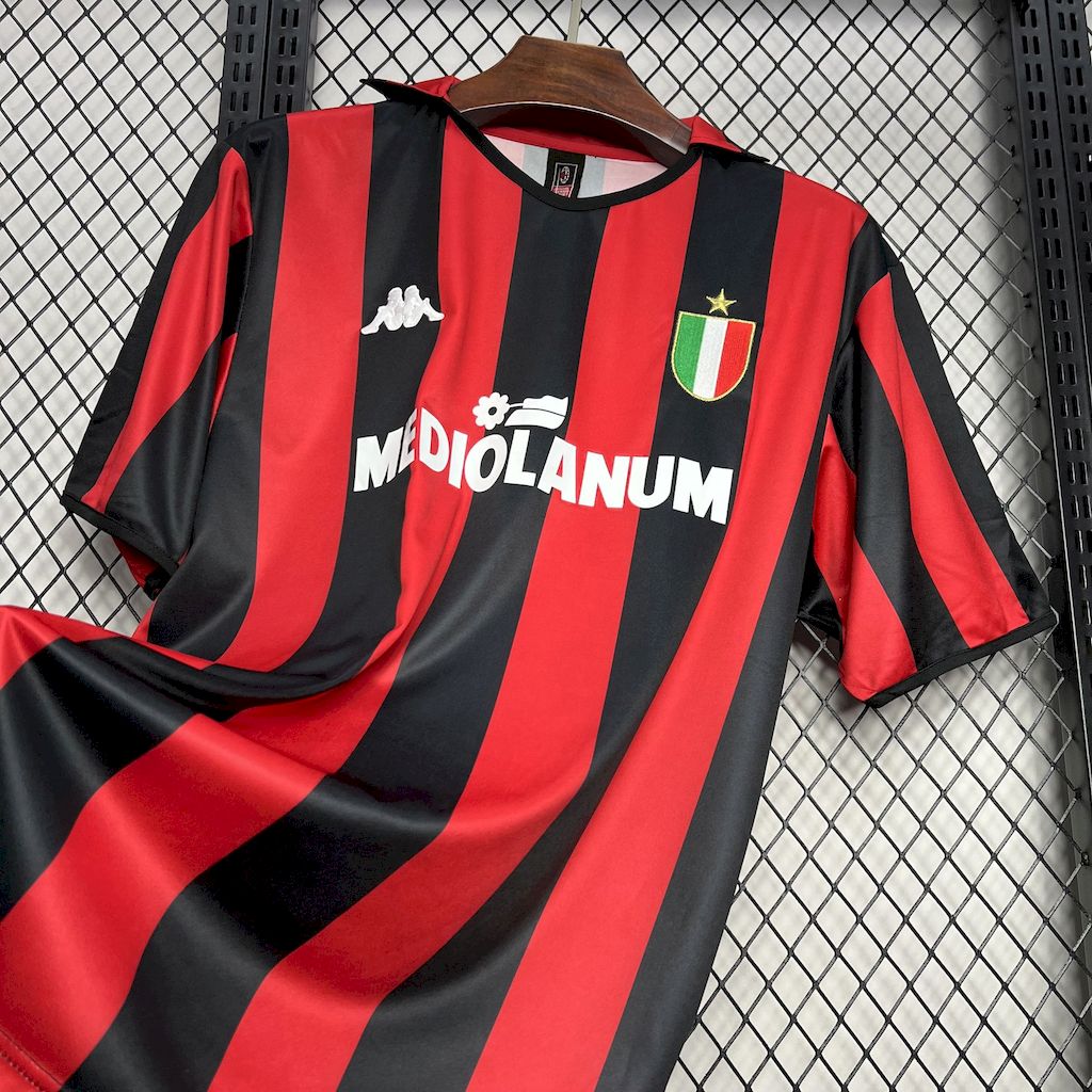 AC Milan 1988/89 Home Retro Jersey