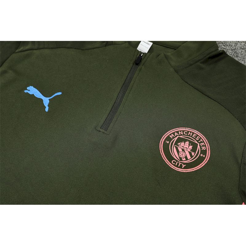 Manchester City 2024/25 Half-Zip Adult Sweater+Pant 14001