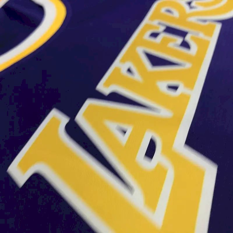 Camisa masculina Anthony Davis 2020-21 roxa Swingman versão jogador – Edição Statement