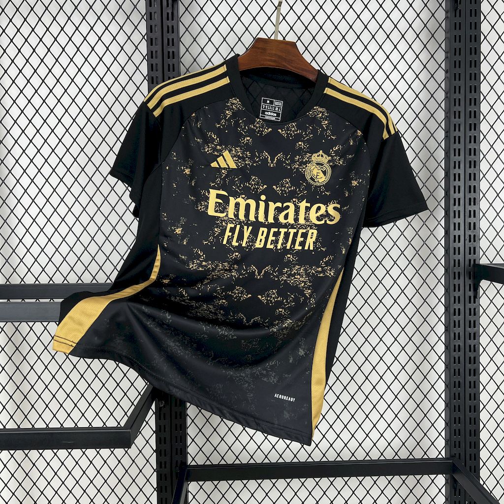 Real Madrid 2024/25 Special Edition Black Jersey 4
