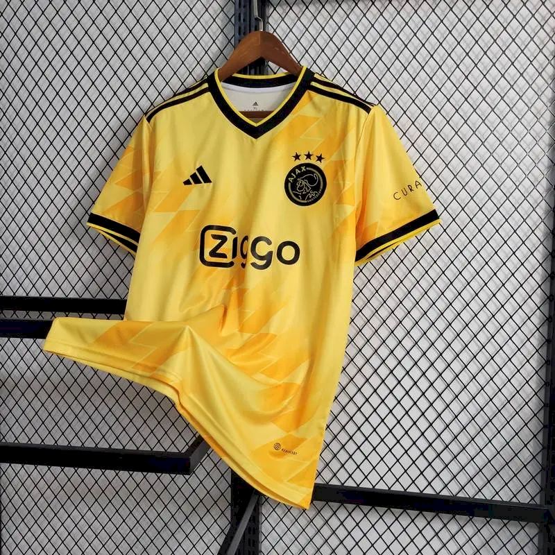 Camisa Ajax 2023/24 Amarela Boutique
