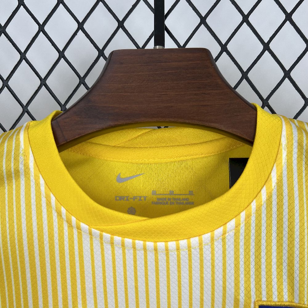 Atlético Madrid 2025/26 Yellow Goalkeeper Kids Kit