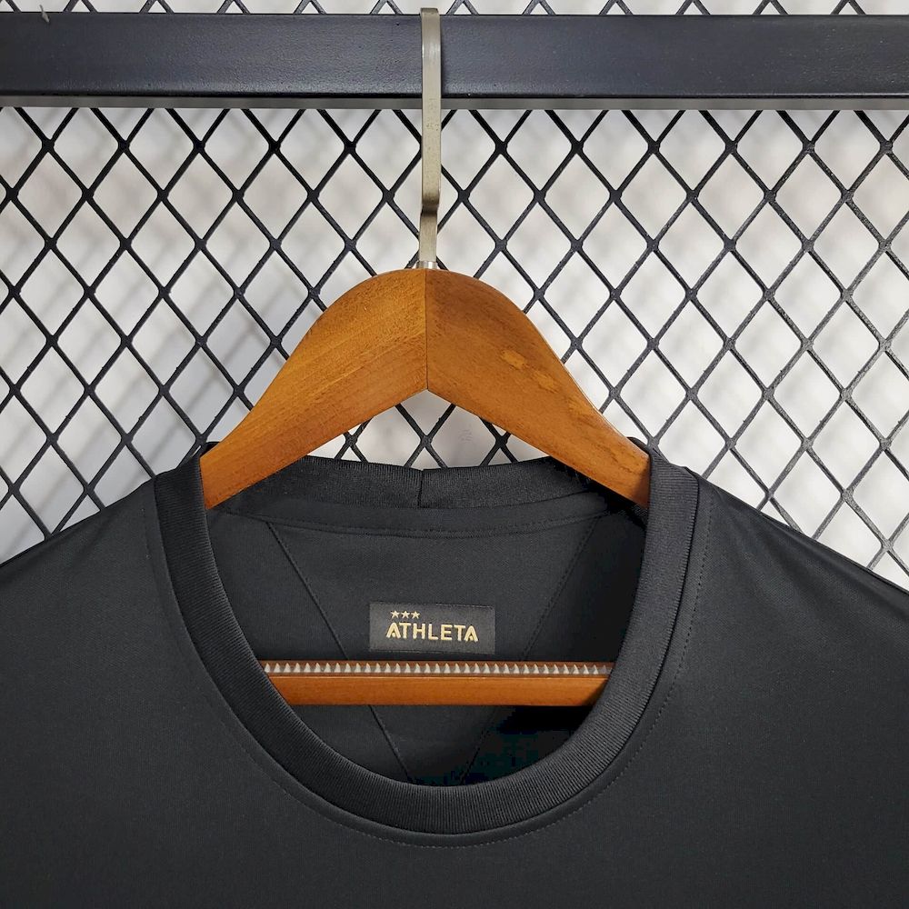 Men's Santos 2025/26 Pele 1.000 GOLS Black Jersey