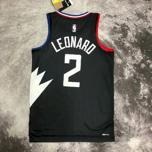 Camisa preta masculina Kawhi Leonard Team – Edição Statement