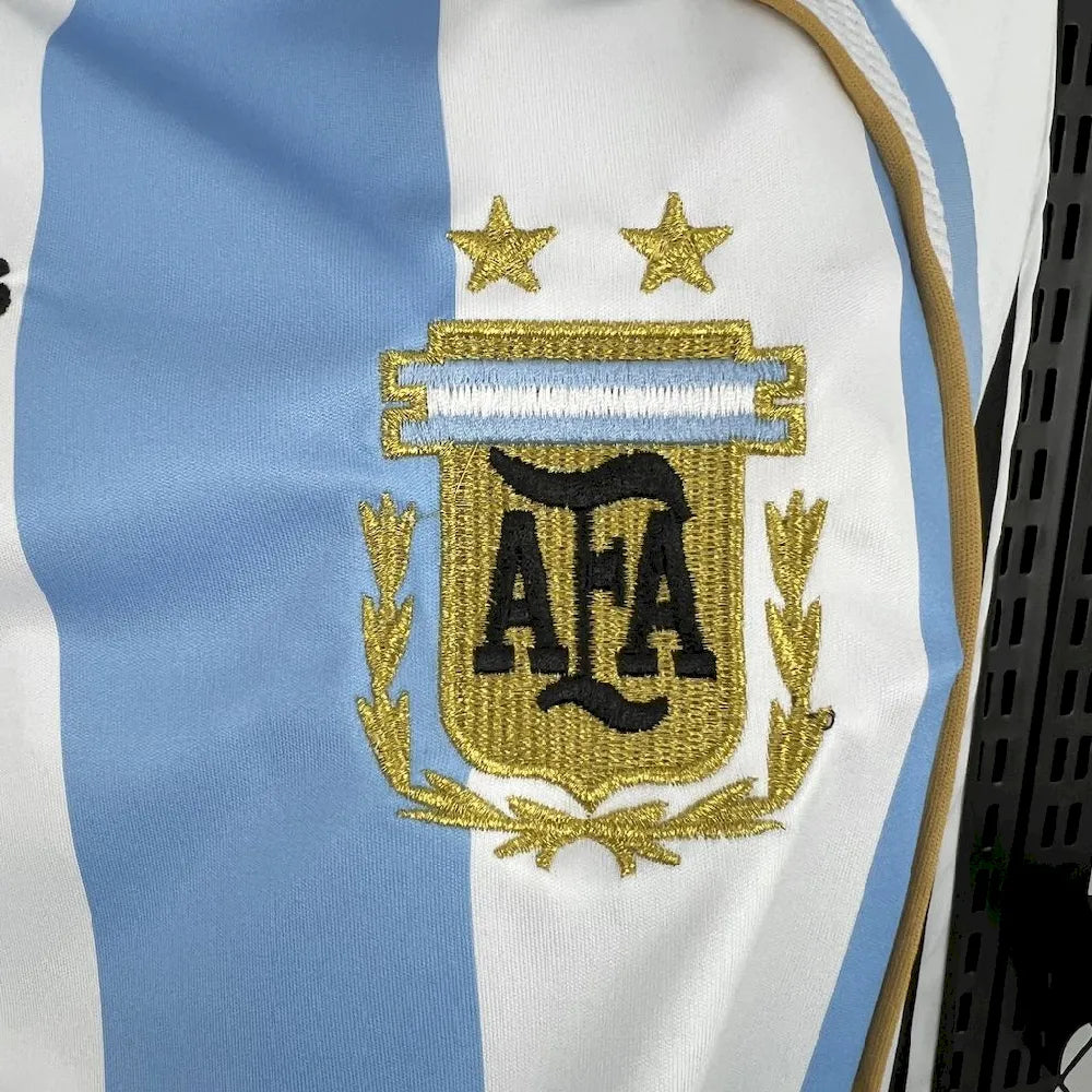 Argentina 2006/07 Home Long Sleeves Retro Jersey