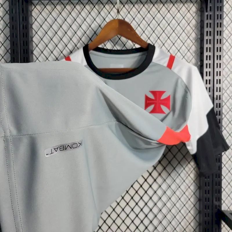 Camisa Treino Pré-Jogo Vasco da Gama 2023/24 Cinza