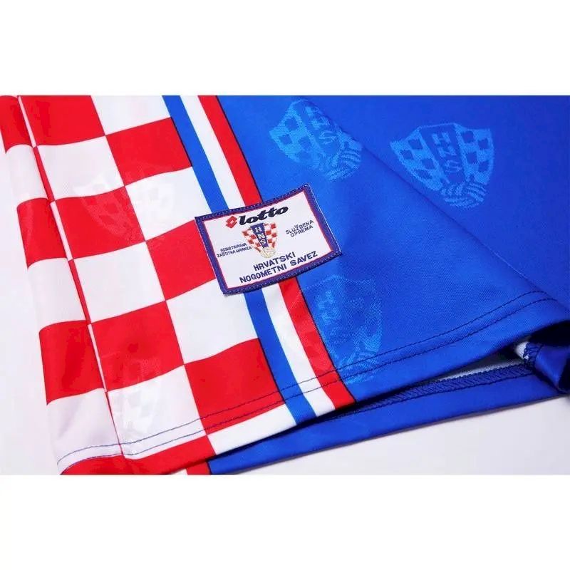 Camisa reserva retrô da Croácia de 1998