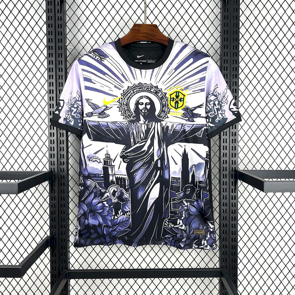 Brazil 2025/26 Dark Purple Jersey