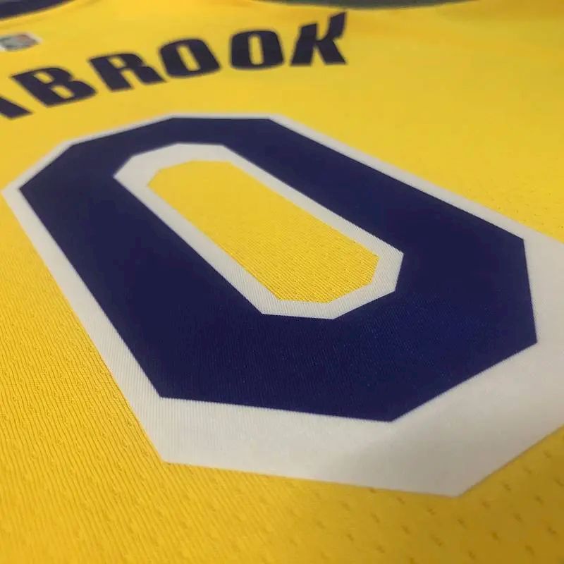 Camisa amarela masculina Nick Young Team – Edição de 75º aniversário